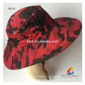 Mens Boonie Hunting Fishing Outdoor Cap Military custom Camo Bucket Hat with string custom bucket hat